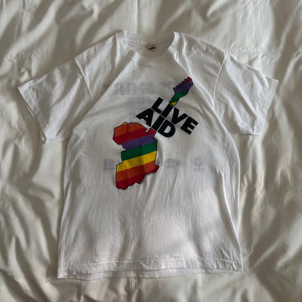[L] 80s Live aid 오리지널 티셔츠