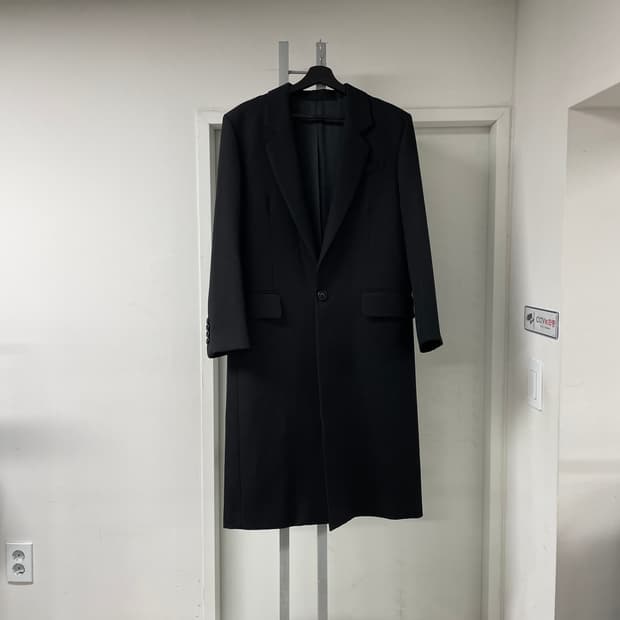 AMI 아미 싱글 블랙 코트 48