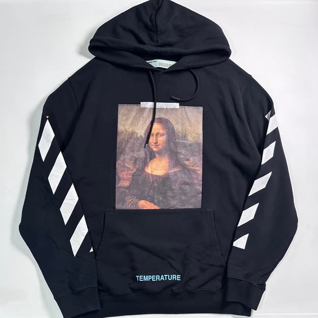 오프화이트 모나리자 후드티