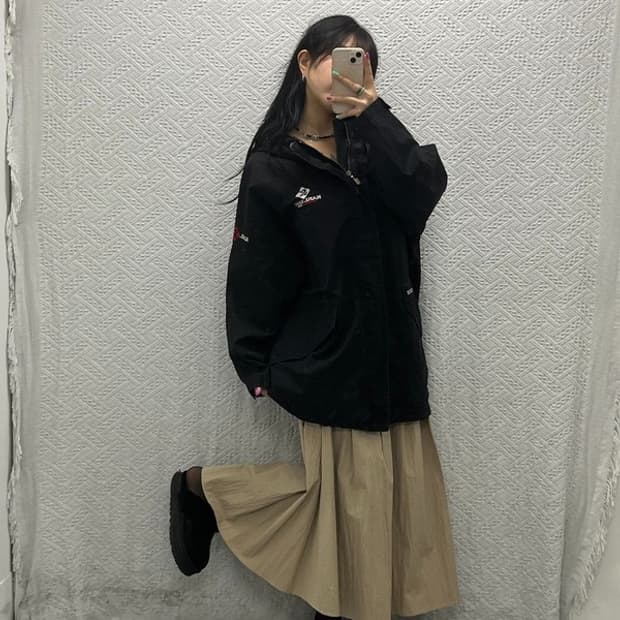 칼 카니 올드스쿨 빈티지 오버핏 야상 M C06574