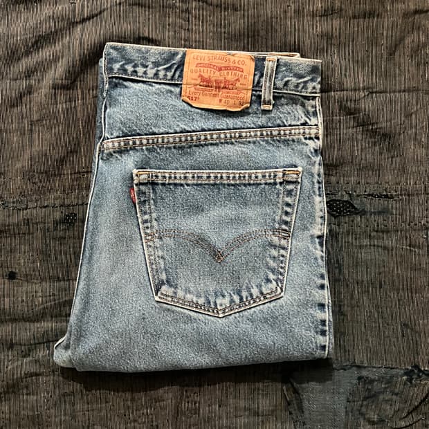 🇺🇸 USA 빈티지 리바이스 517 부츠컷 데님 팬츠
