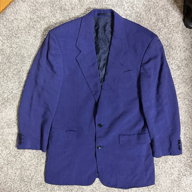 휴고 보스 울 린넨 자켓 made in Swiss