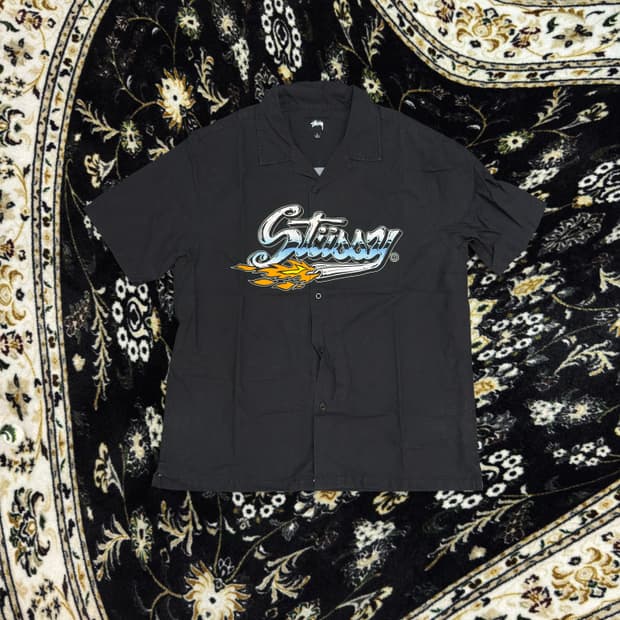 [L] 스투시 반팔 셔츠