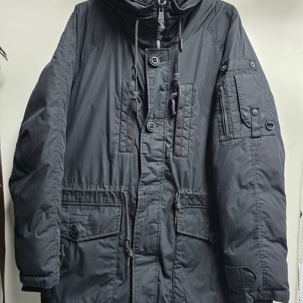 빅사이즈 네셔널지오그래픽 사파리 덕다운패딩 110