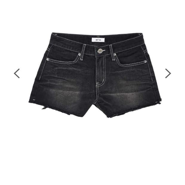 애즈온 DALIT SHORT PANTS / BLACK (s)