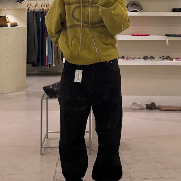 리바이스 501 블랙 데님팬츠 U1362