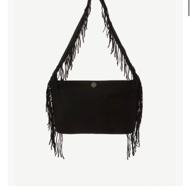 s/e/o cotton fringe bag
