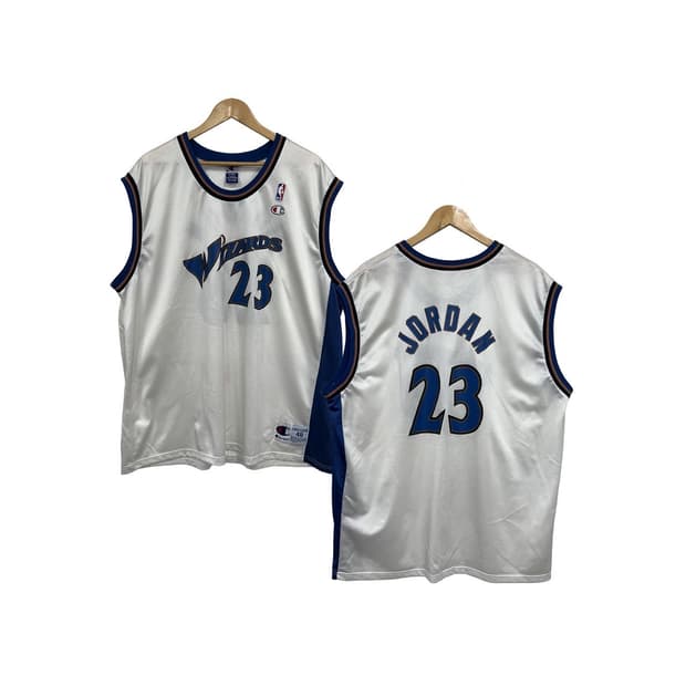 챔피온 NBA 워싱턴 위저드 조던 마킹 농구 유니폼 패