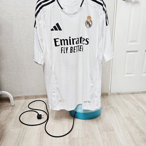 (110)2XL 24~25시즌 레알마드리드 음바페 [흰검] 어센틱유니폼