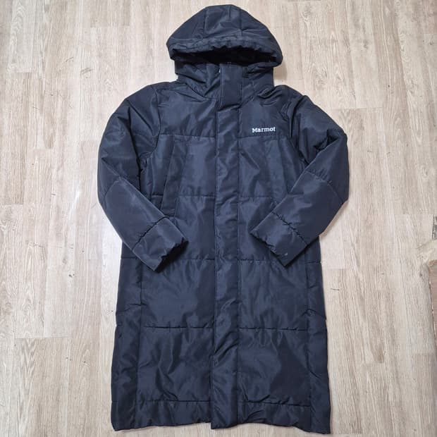 마모트 여성 옴니히트 벤치 후드 롱패딩 점퍼