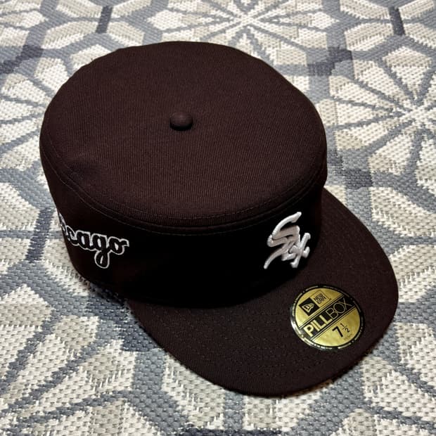 (7 1/2) 뉴에라 필박스 번트 우드