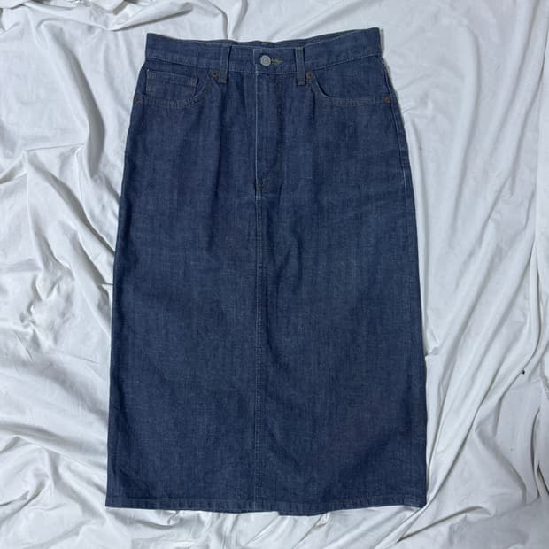 에드윈 마가렛호웰 데님 스커트