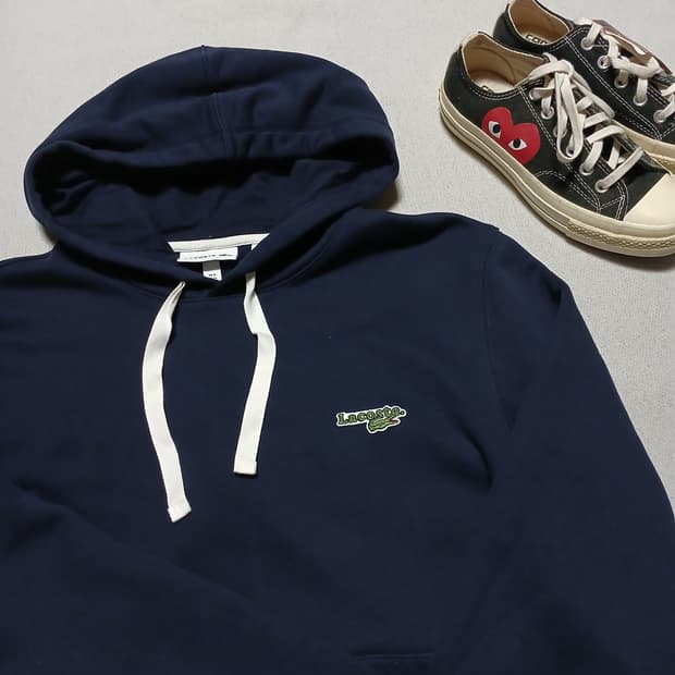 lacoste 라코스테 악어 패치 로고 후드티 원단 좋음