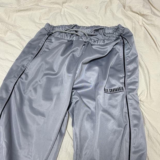 윌리차바리아 버팔로 트랙팬츠 실버