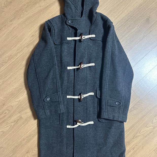 일본 울 더플코트 L