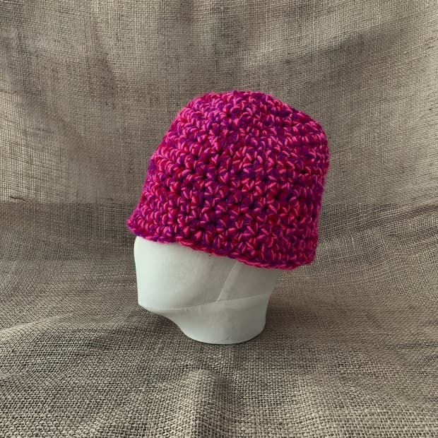 영국 핸드 니트 비니