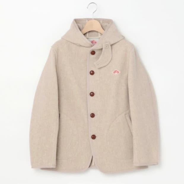 단톤 후드 울코트 베이지