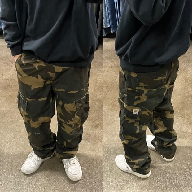 Carhartt wip 밀리터리 카고 팬츠 (34”)