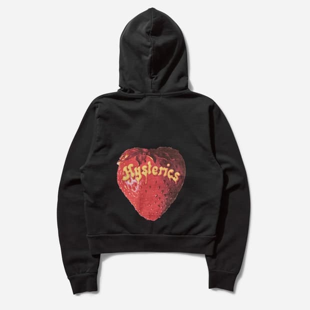 히스테릭글래머 스컬 베리 후드집업