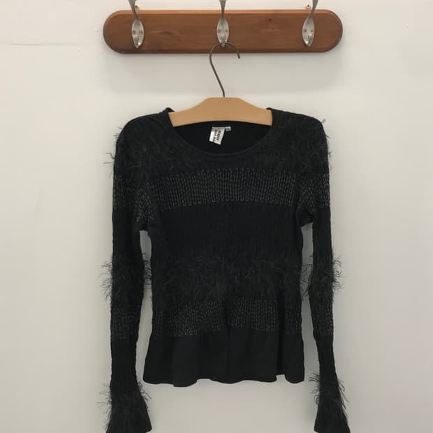 noir kei ninomiya sawing shrring knit Ad