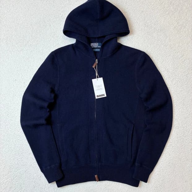 폴로 랄프로렌 90's 램스 울 니트 후드 집업 PN6288    