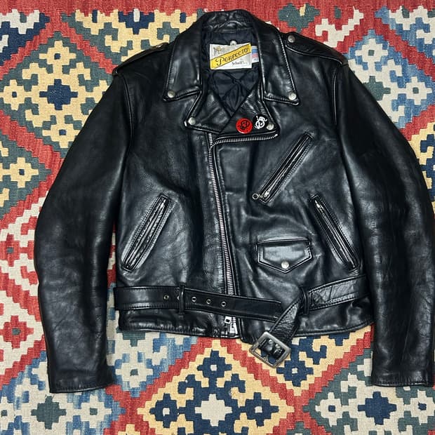 쇼트 퍼펙토 618 가죽자켓 40사이즈