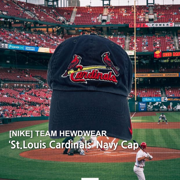 나이키 네이비 모자 NIKE MLB 세인트루이스 카디널스 볼캡