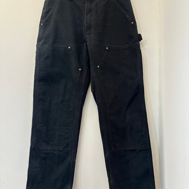 07s 칼하트 더블니 블랙 32x30