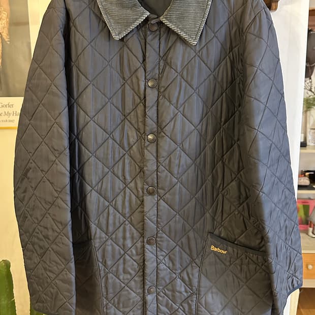 바버 Barbour 퀼팅 자켓 네이비 (105)