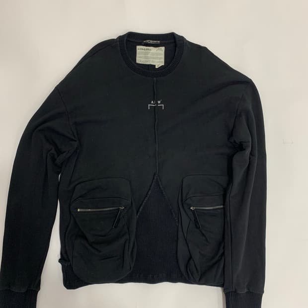 A-COLD-WALL* 블랙 스웨트셔츠 M