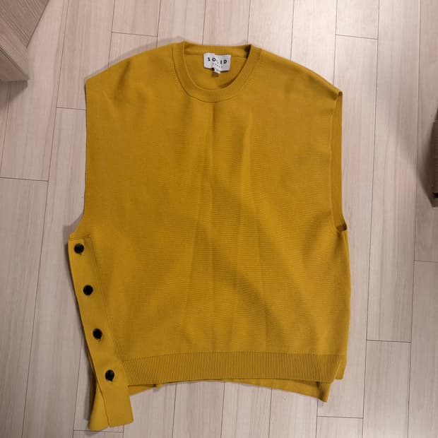 솔리드옴므 니트 조끼 니트 베스트 48 사이즈