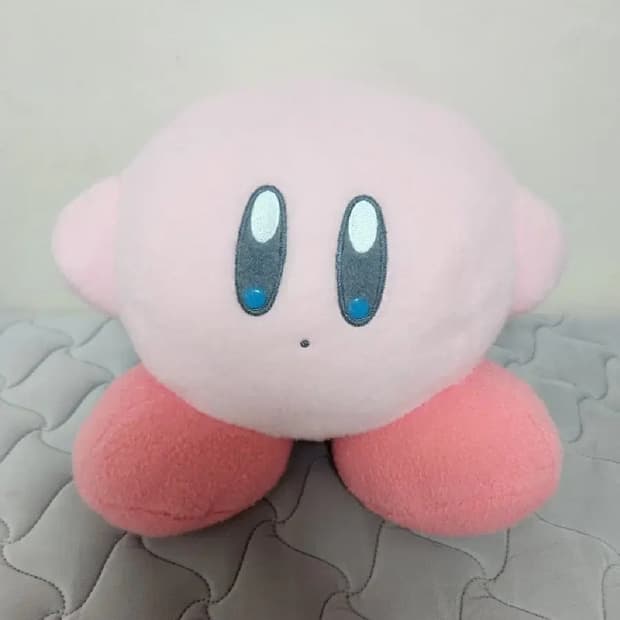 별의 커비 대왕 봉제 인형 빈티지