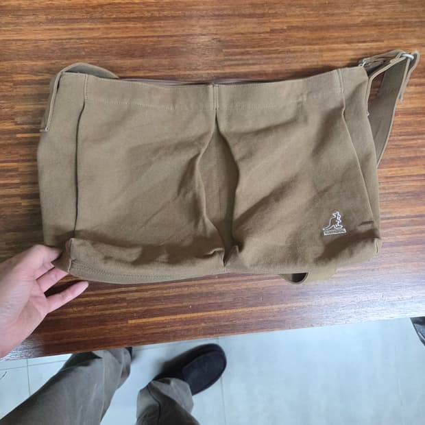 캉골 레트로코어 캔버스 크로스백 