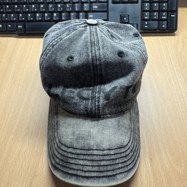 레씨토 데님 볼캡 모자