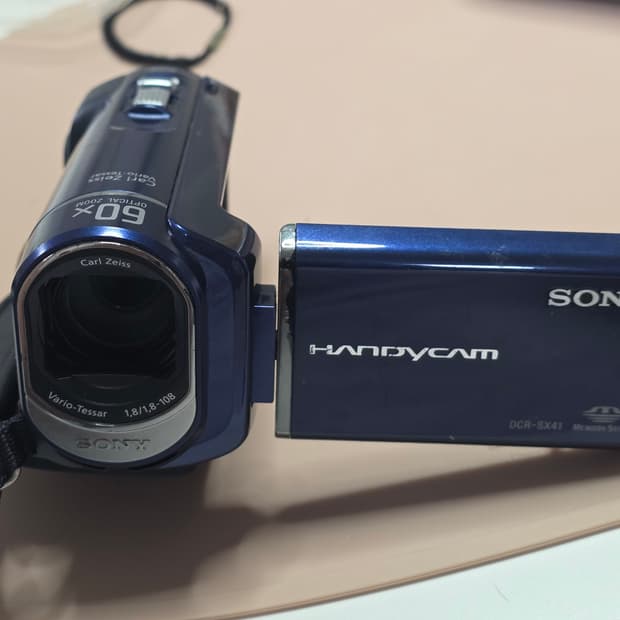 소니 핸디캠 DCR-SX41 빈티지 제니 캠코더