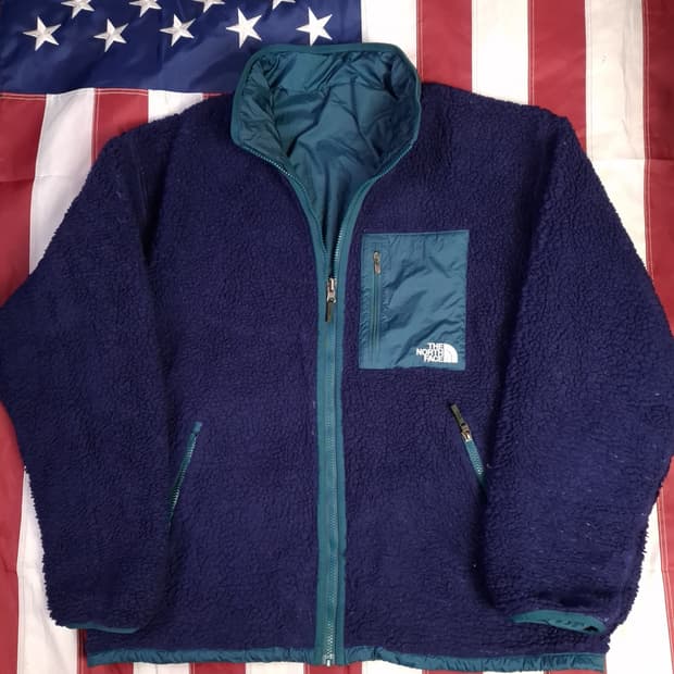 오리지날 일본판 노스페이스 익스트림 리버서블 후리스 자켓