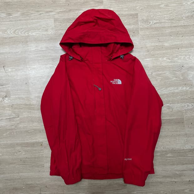 노스페이스 하이벤트 여성 마운틴 바람막이 후드자켓 [레드] L/90