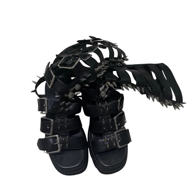 koi footwear sandals long boots
