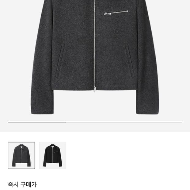 토니웩 캐시미어 체스트 집 베를린 자켓 다크그레이 XL