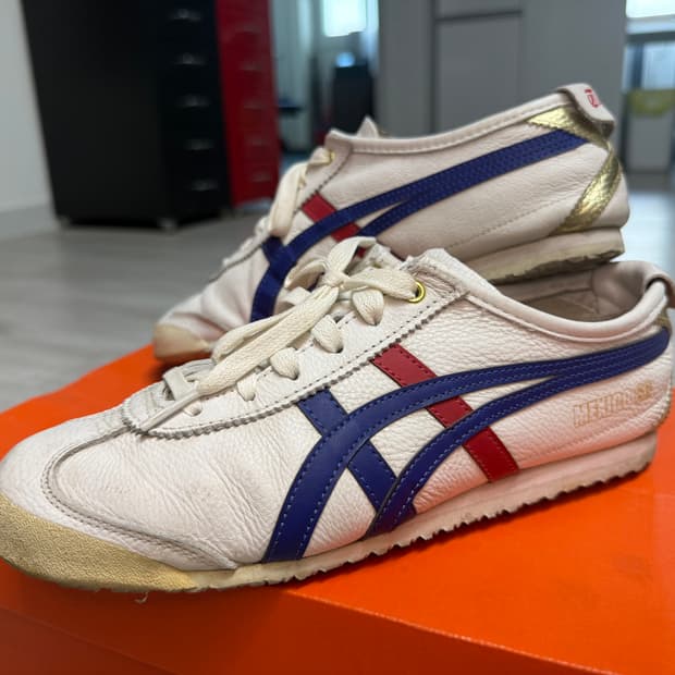 [245] 오니츠카타이거(W) D507L 멕시코 66 화이트 다크블루