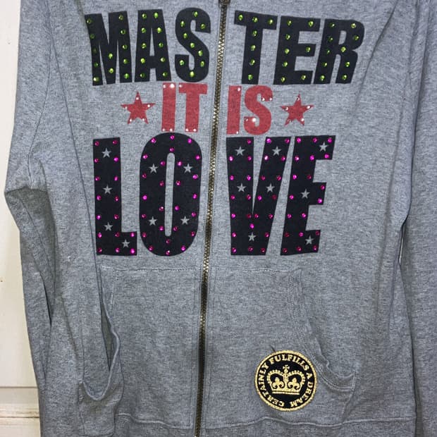 빈티지 팝업 후드집업