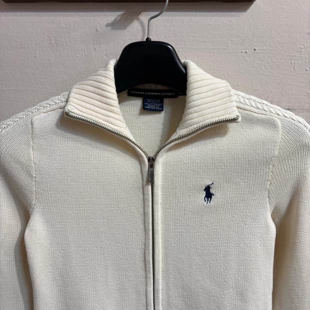 폴로 랄프로렌 풀집업 가디건