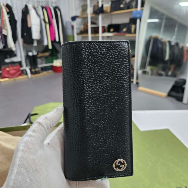 [정품] 구찌 인터로킹 장지갑