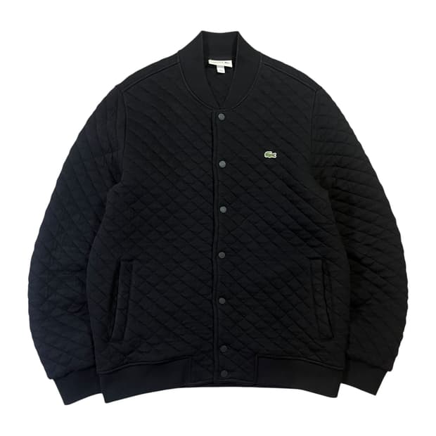 라코스테 코튼 퀼티드 자켓