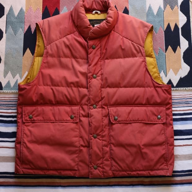 에디바우어 70s 선페이드 카라코람 다운 베스트