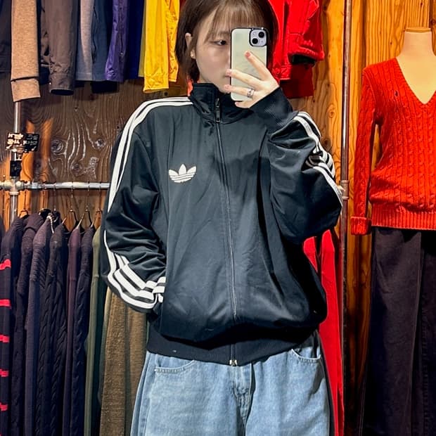 M 아디다스 OG 파이어버드 블랙 트랙탑