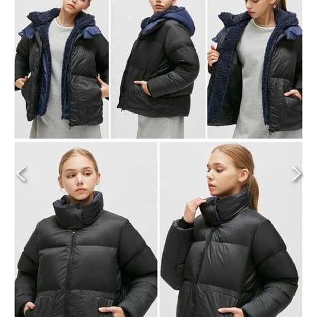 질스튜어트 스포츠 여성 패딩 90사이즈