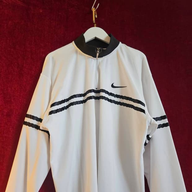 나이키 x 안드레 에거시 in USA 90's 하프넥 긴팔 저지