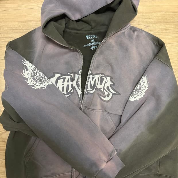 트래비스스캇 막시무스 투어 후드집업 XL