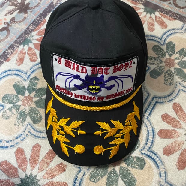 awild bat boyz 볼캡 블랙
